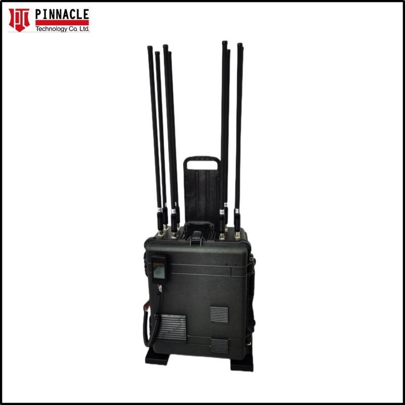 Pelican Военный VHF UHF портативный сотовый телефон 2G/3G/4G/5G/GPS/WIFI сигнальный джаммер