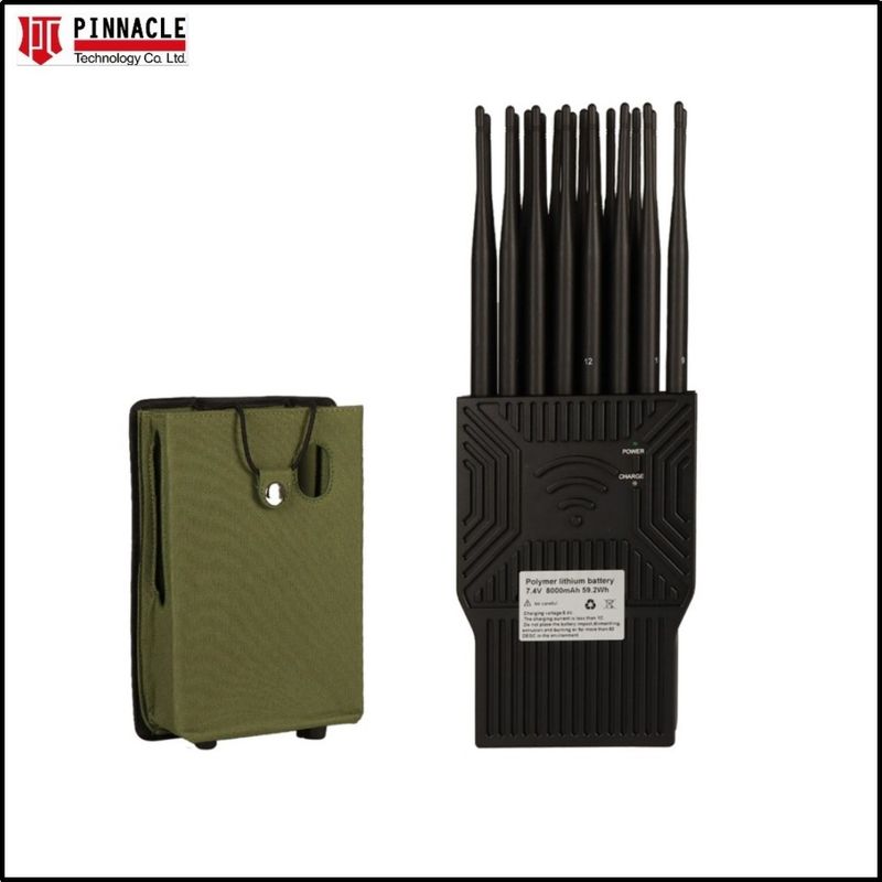 GPS GSM Блютуз Ручной сигнальный джаммер Wifi 2.4G 5.8g Мобильное устройство для блокировки сигнала