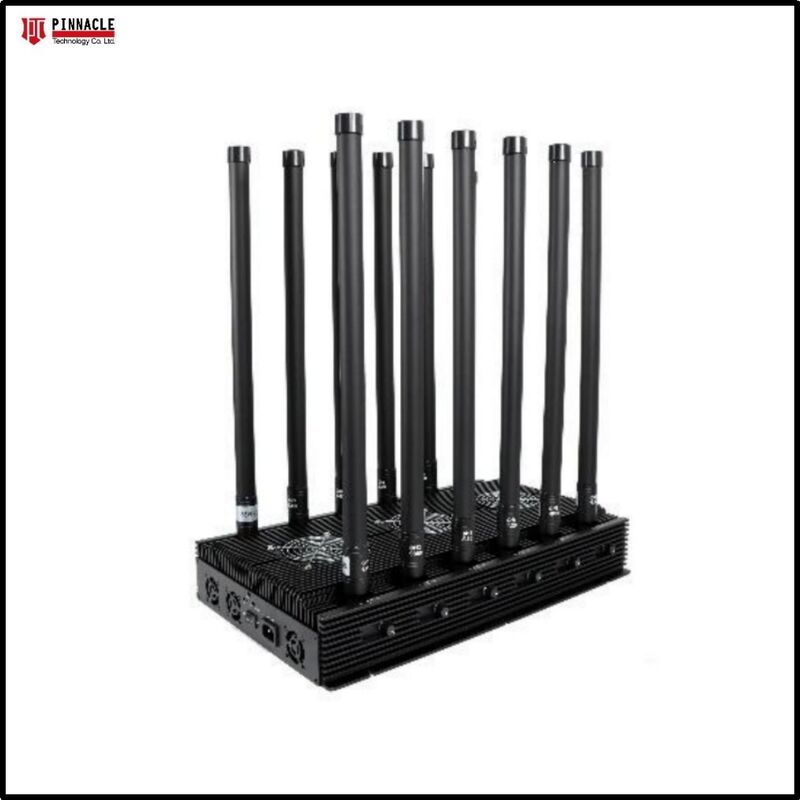 Рабочий стол 300 Вт Мобильный телефон 2G / 3G / 4G / 5G WIFI Конференц-зал Собрания Сигнальный джаммер