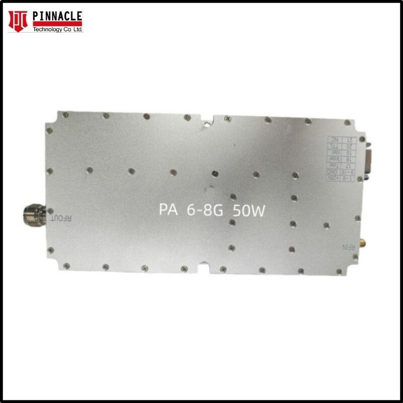 Ultra Wideband  RF Power Amplifier Module 2500 to 6000MHz 50W Output Power Suitable for 5G WiFi 6 Satellite and Radar System Applications