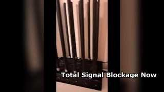 Мощный настольный глушитель сигнала с 12 антеннами мощностью 270 Вт: полнодиапазонная система защиты 5G/4G/WiFi/GPS